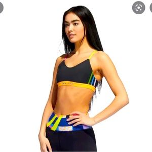 ADIDAS love unites all me 3-stripes graphic sports bra